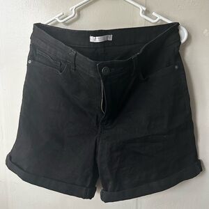 LC Lauren Conrad Women's Black Jean Shorts